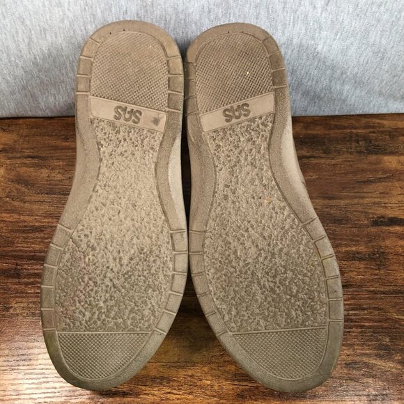 SAS Free Time Tripad Comfort Leather Shoes Beige/Taupe Womens Size 8 W Wide - Picture 9 of 11